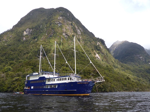 The Fiordland Navigator in Doubtful Sound, Nov 2015